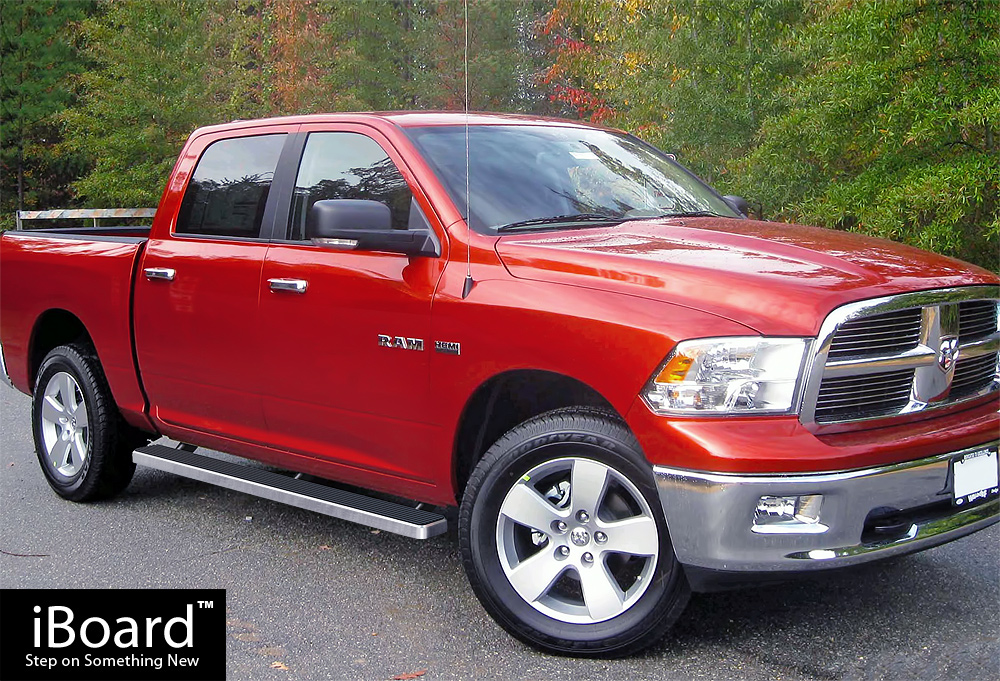 Premium 4" iBoard Running Boards Fit 09-17 Dodge Ram 1500 ...