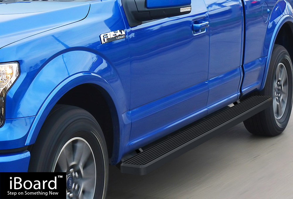 iBoard Running Boards 5" Fit 1517 Ford F150 Super Cab / 2017 F250/F350