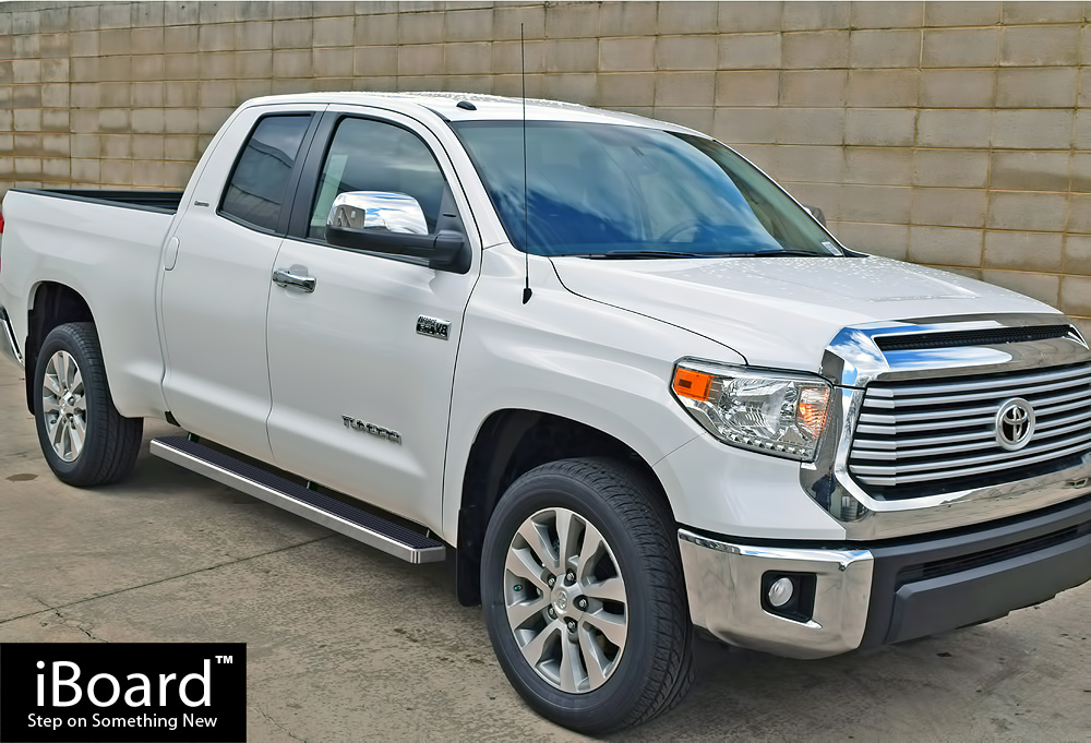 Premium 4" iBoard Running Boards Fit 07-17 Toyota Tundra Double Cab | eBay