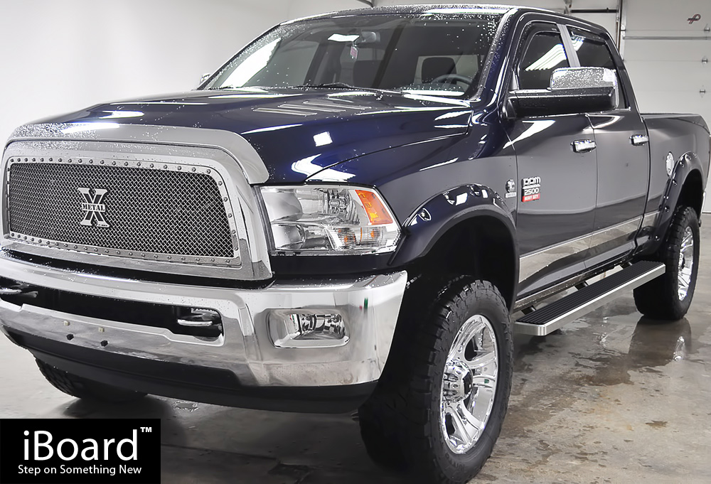 Premium 5" iBoard Running Boards Fit 0917 Dodge Ram 1500/2500/3500