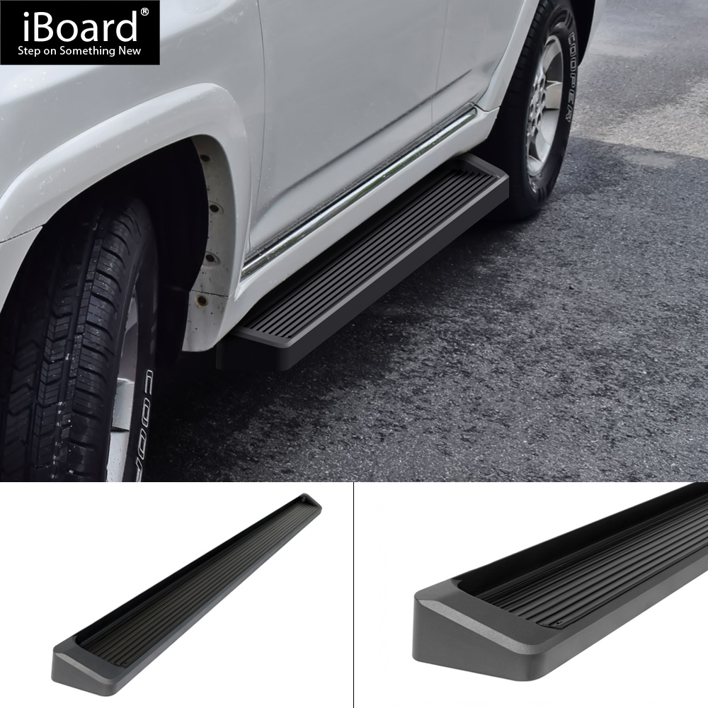 Aps Iboard Black Running Boards Style Custom Fit Toyota