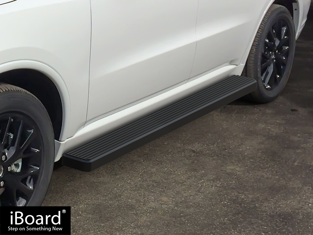 Stain Black 6" iBoard Side Step Nerf Bar Fit 1121 Dodge Durango eBay
