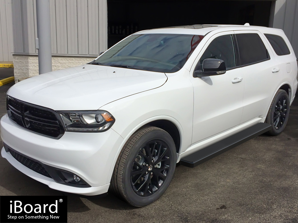Stain Black 6" iBoard Side Step Nerf Bar Fit 1121 Dodge Durango eBay