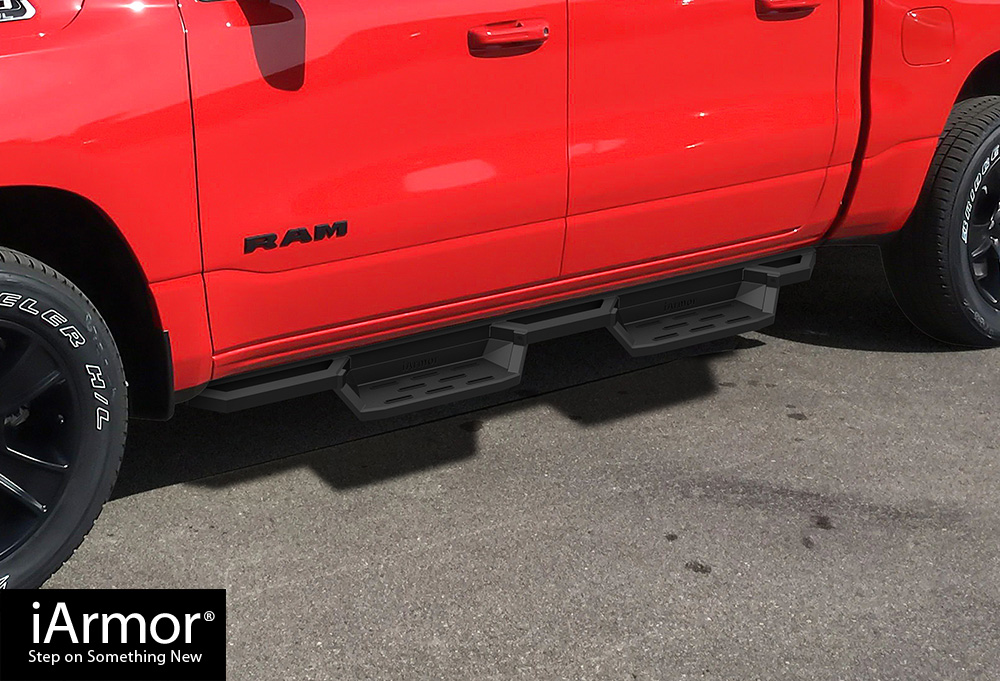 iArmor Aluminum Drop Steps Armor Fit 1921 Dodge Ram 1500 Crew Cab eBay