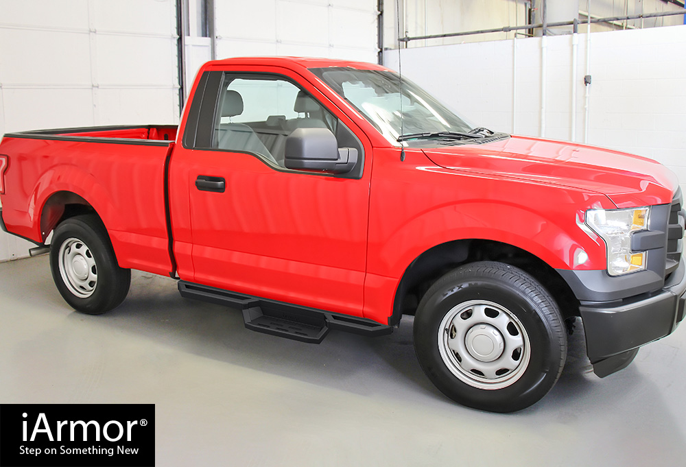 iArmor OffRoad Drop Steps Armor Fit 1521 Ford F150 Regular Cab & 17