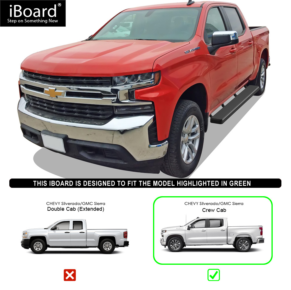 2019 silverado crew cab running boards