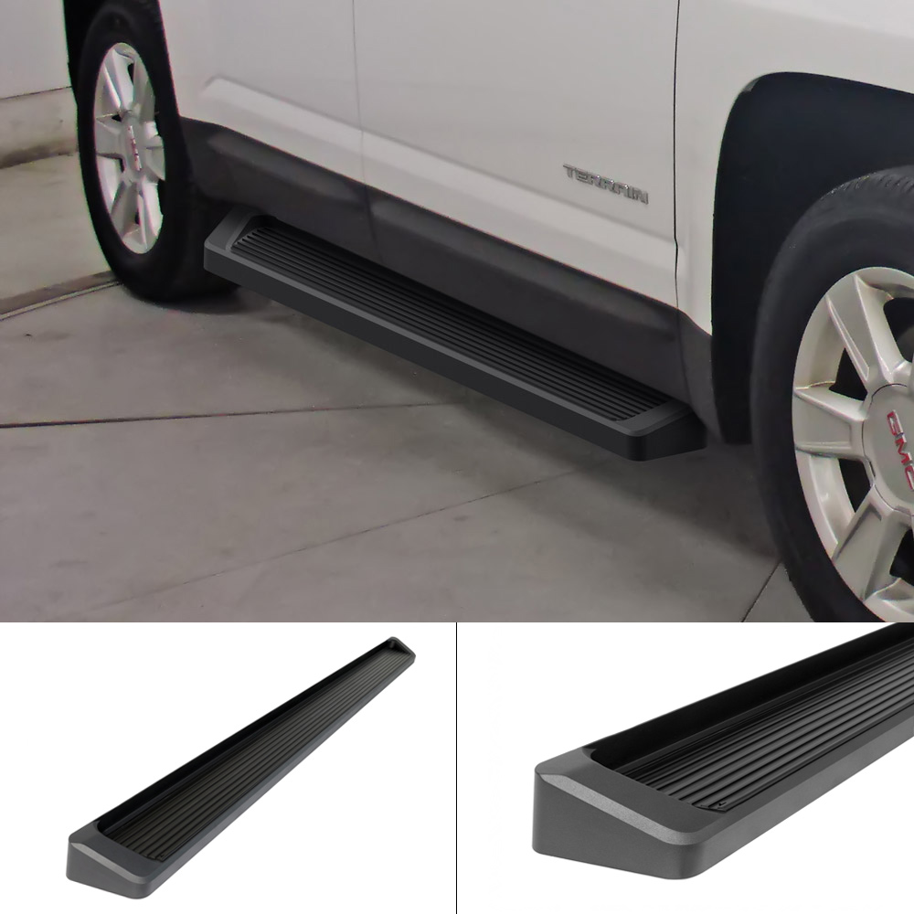 iBoard Running Boards 6" Matte Black Fit 1017 Chevy/GMC Equinox