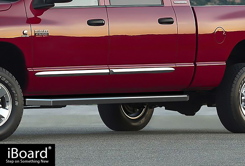 iBoard Polished Running Boards Style Fit 0608 Dodge Ram 1500/2500/3500 Mega Cab eBay