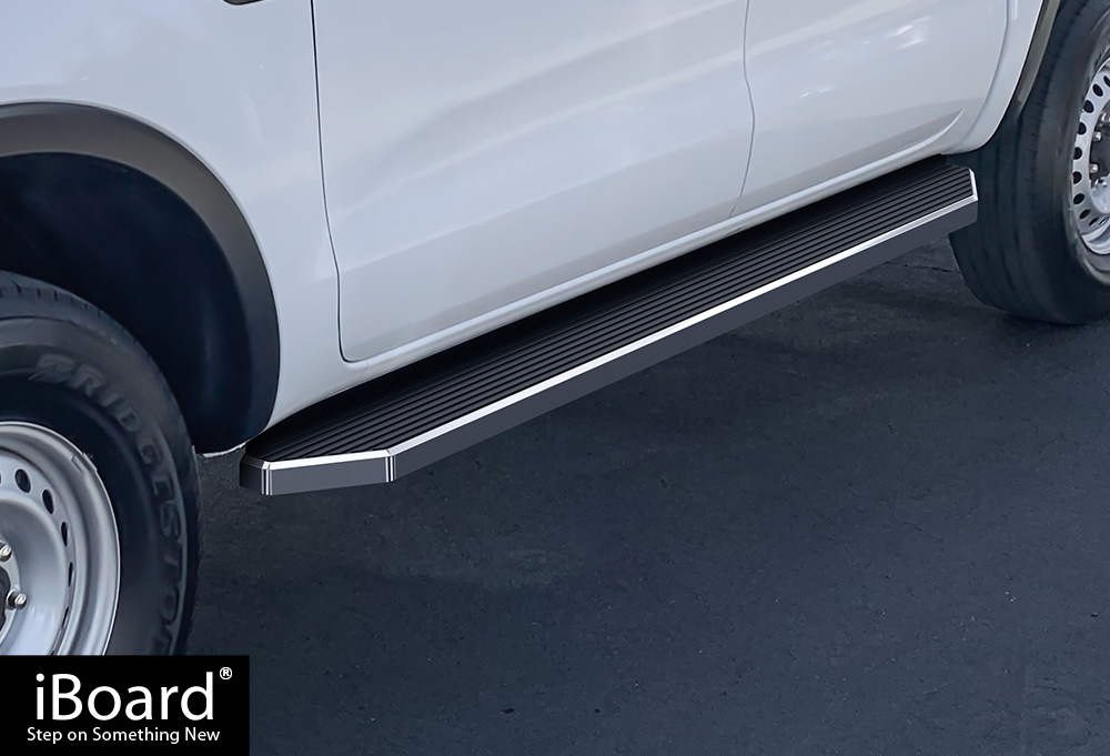 iBoard Polished Running Boards Style Fit 19-20 Ford Ranger SuperCrew