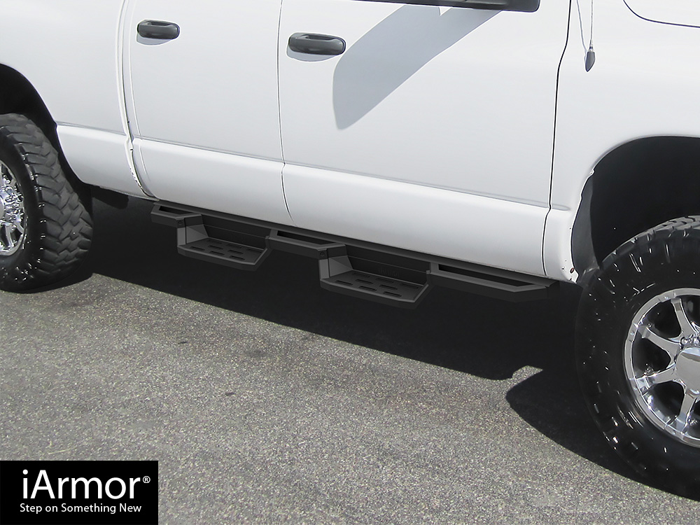 iArmor OffRoad Drop Steps Armor Fit 0208 Dodge Ram 1500 2500 3500