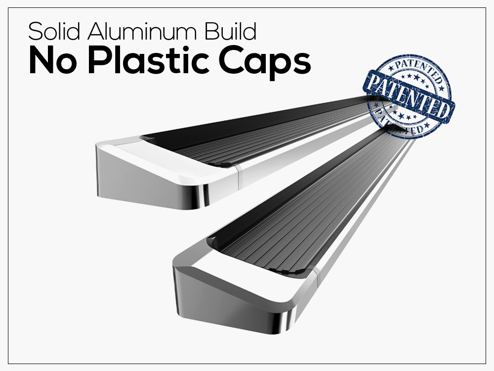 APS IBoard 6 Inch Side Steps For 1980-1996 Ford Bronco & F150 Regular Cab