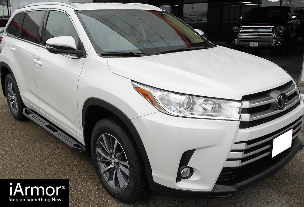 iArmor Aluminum Side Steps Armor Fit 1419 Toyota Highlander eBay