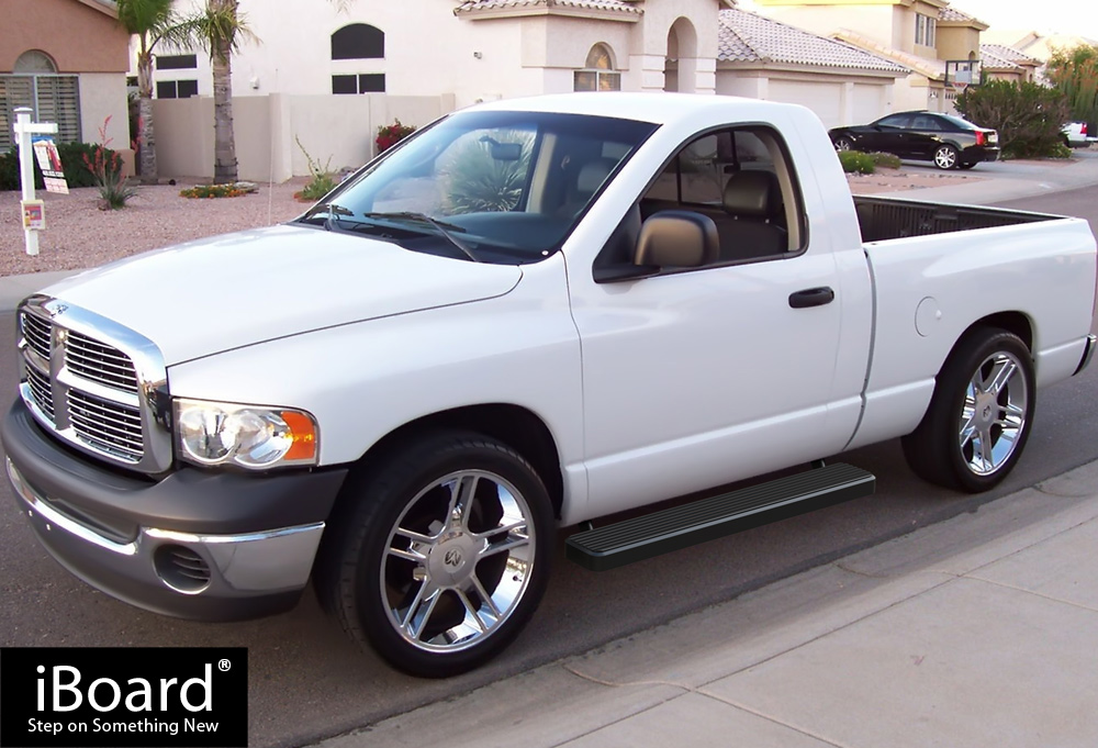 Side Steps Nerf Bars 6" Black Fit 0208 Dodge Ram 1500/2500/3500