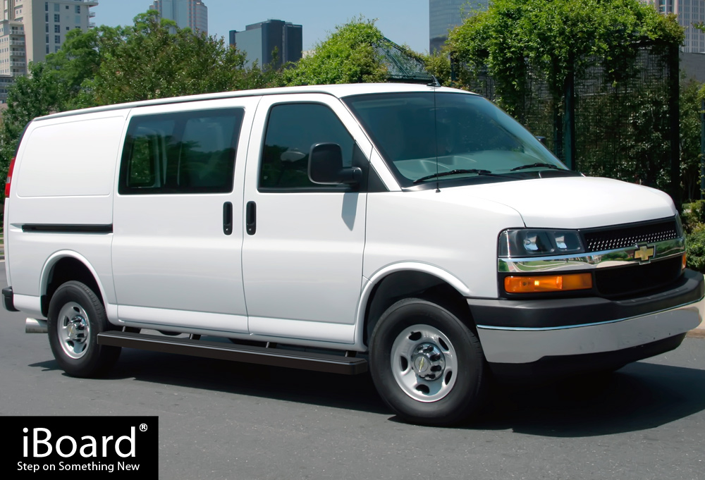 running boards for chevy express 3500