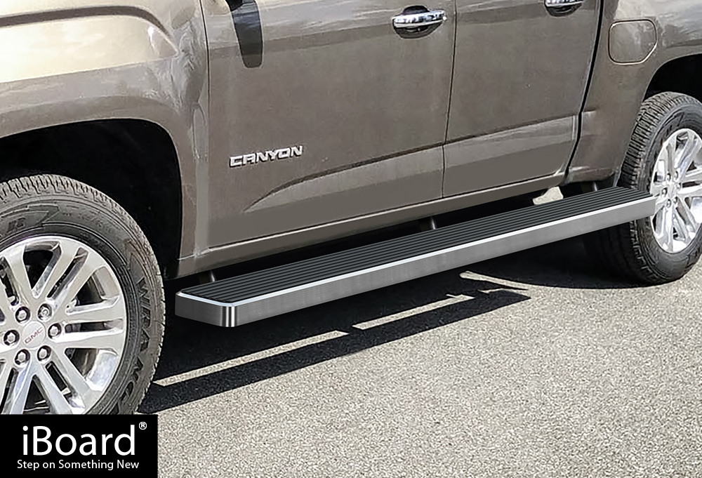 Wheel to Wheel Running Boards 6/" Fit 15-19 Colorado Canyon Crew Cab 5ft Bed