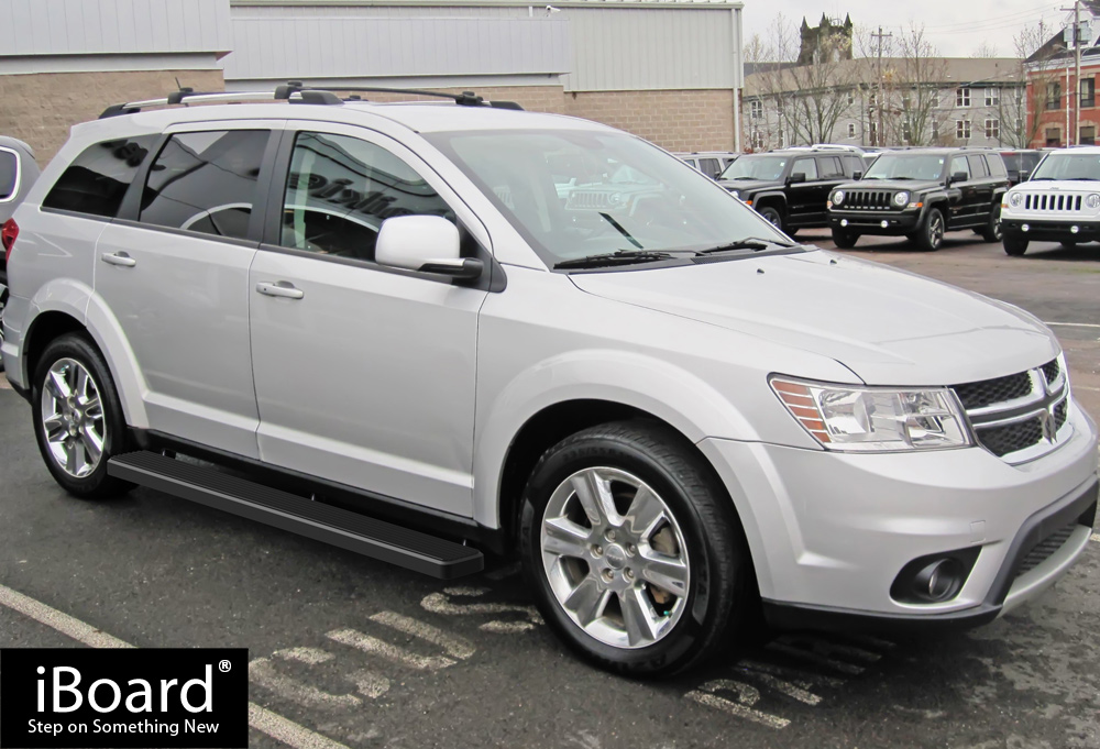 iBoard Running Boards 6 inches Matte Black Fit 0920 Dodge Journey eBay