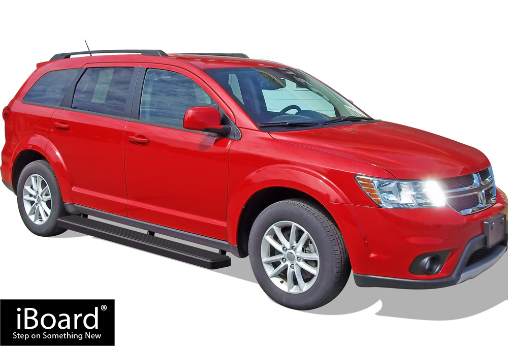 iBoard Running Boards 6 inches Matte Black Fit 0920 Dodge Journey eBay