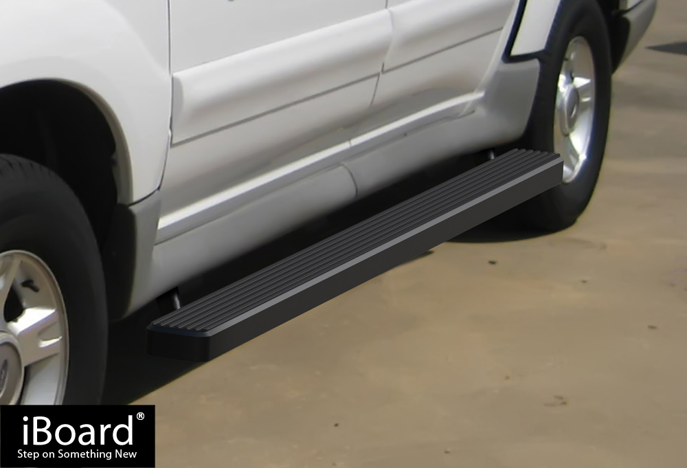 4" Black iBoard Running Boards Nerf Bars Fit 01-06 Ford Explorer Sport Trac | eBay 2001 Ford Explorer Sport Trac Running Boards