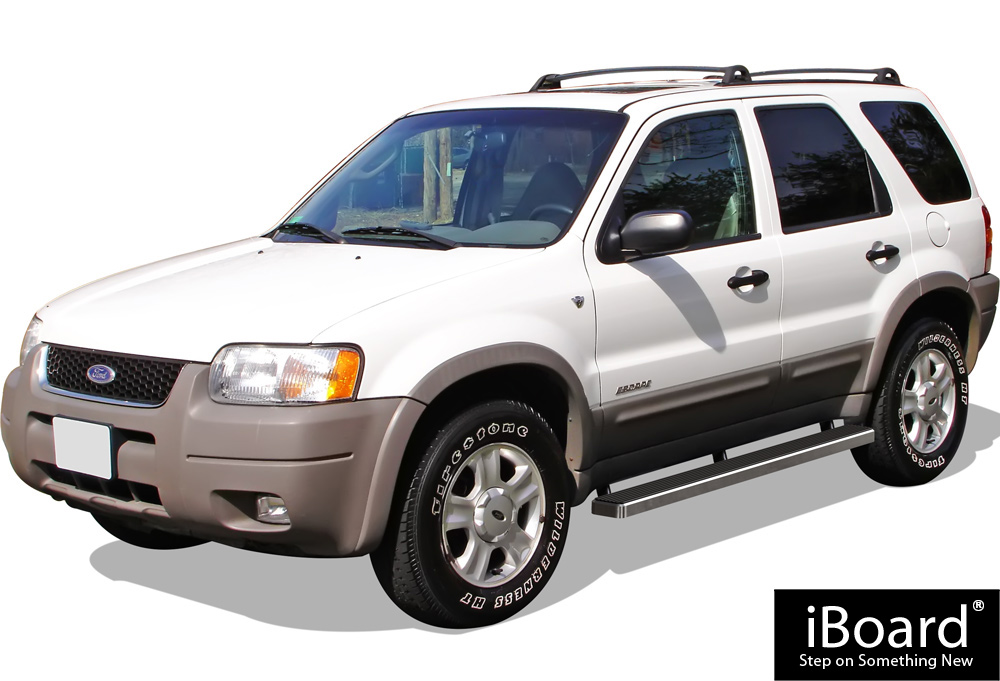 5" iBoard Side Step Nerf Bar Fit 0107 Ford Escape eBay