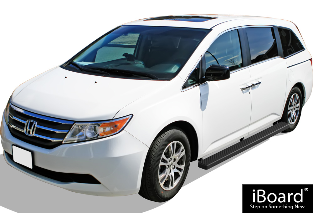 iBoard Running Boards 5 inches Matte Black Fit 1517 Honda Odyssey eBay