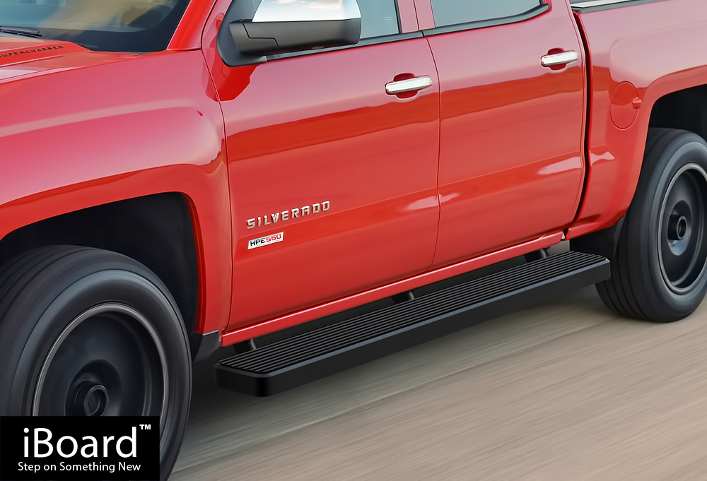 6 Iboard Running Boards Nerf Bars Fit 01 13 Chevy Silverado Gmc Sierra Crew Cab Ebay