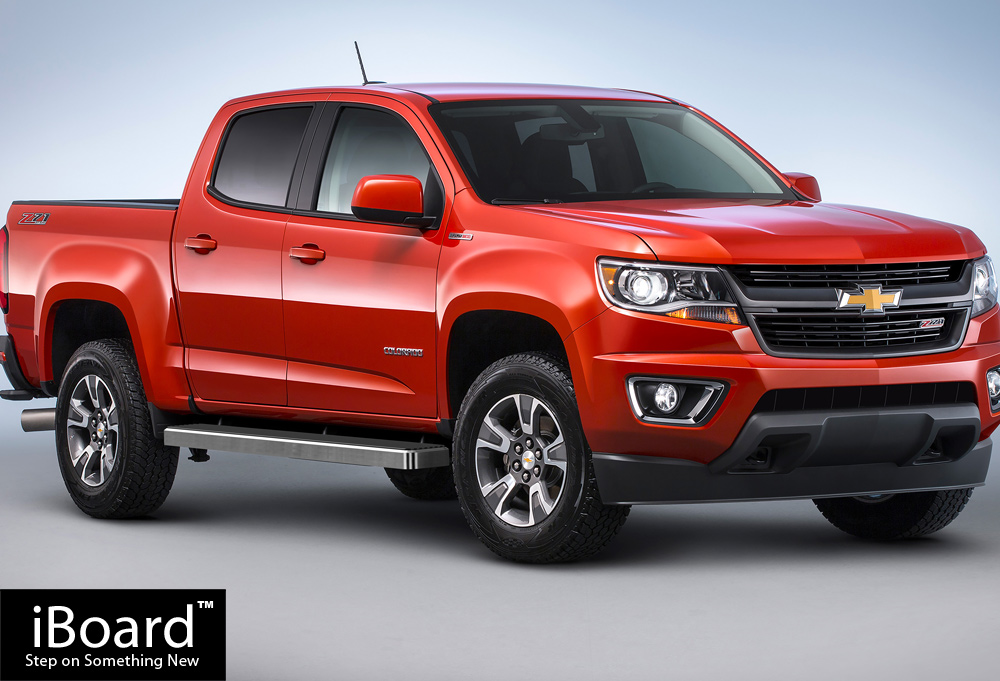 chevy colorado with running boards