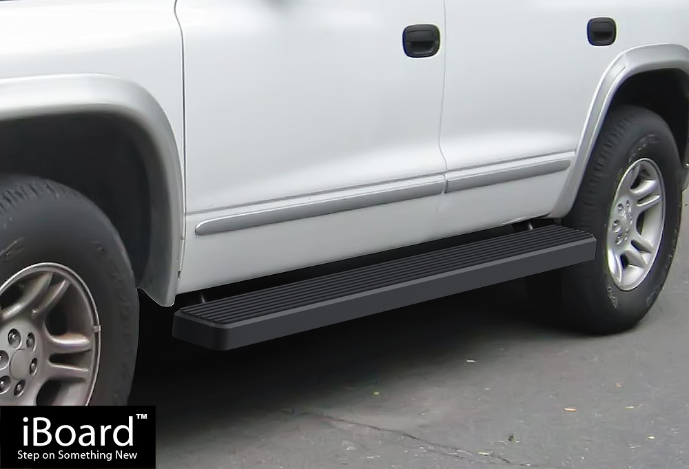 5" Black iBoard Running Boards Nerf Bars Fit 9803 Dodge Durango eBay