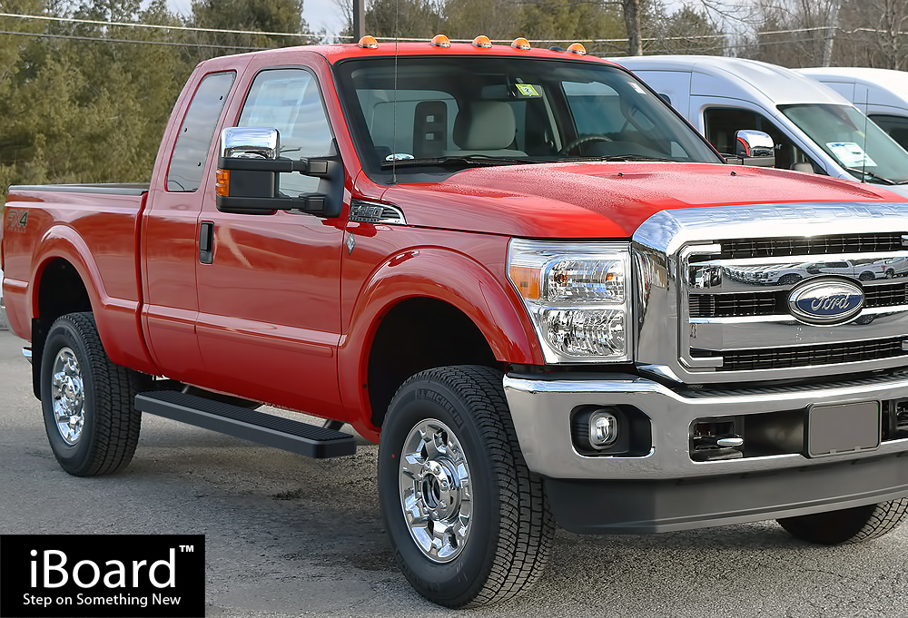 5" iBoard Running Boards Nerf Bars Fit 9916 Ford F250/F350 SuperDuty