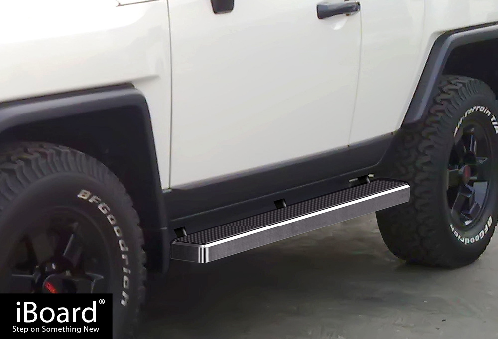 iBoard Side Steps Nerf Bars 4" Fit 0714 Toyota FJ Cruiser eBay