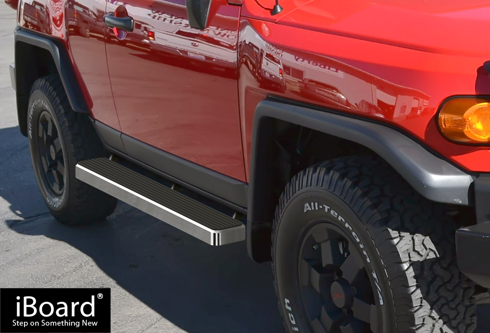 iBoard Side Steps Nerf Bars 5" Fit 0714 Toyota FJ Cruiser eBay