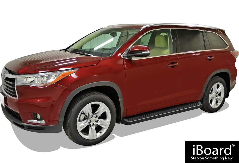 Premium 6" Black iBoard Side Steps Fit 1419 Toyota Highlander eBay