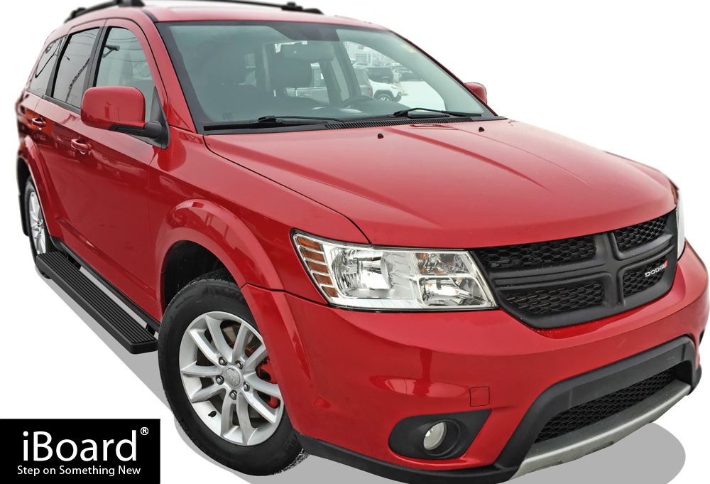 iBoard Running Boards 5 inches Matte Black Fit 0920 Dodge Journey eBay