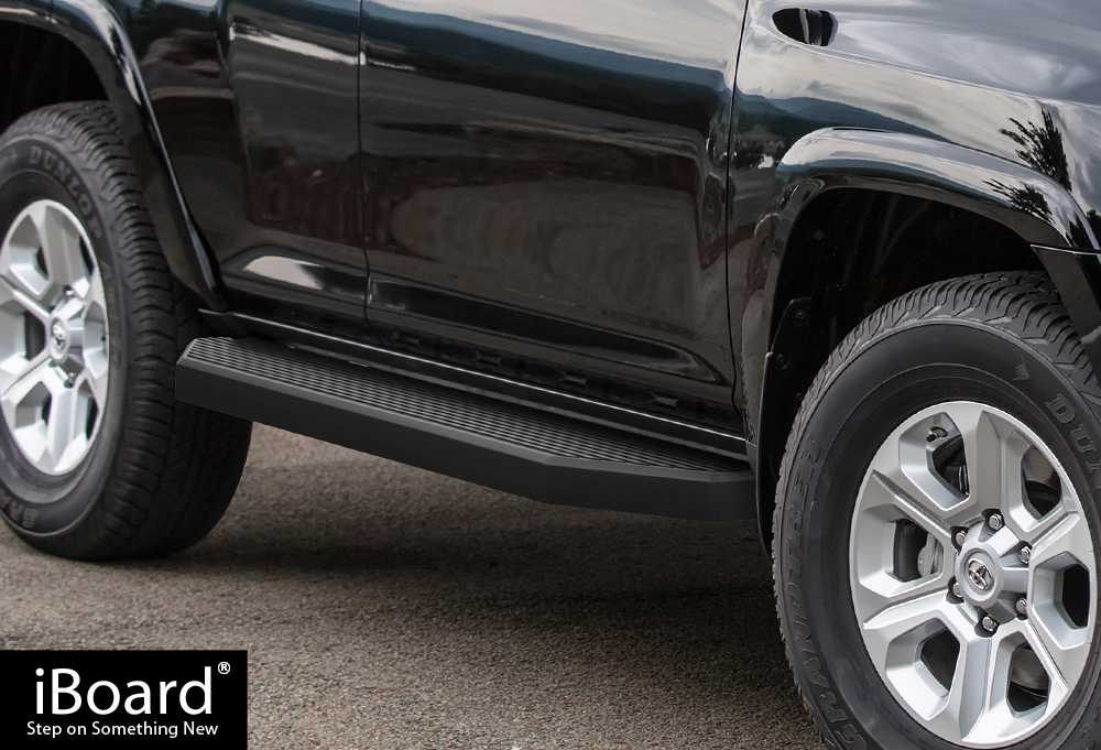 Stain Black 6" iBoard Side Step Nerf Bar Fit 1421 Toyota 4Runner SR5 TRAIL eBay